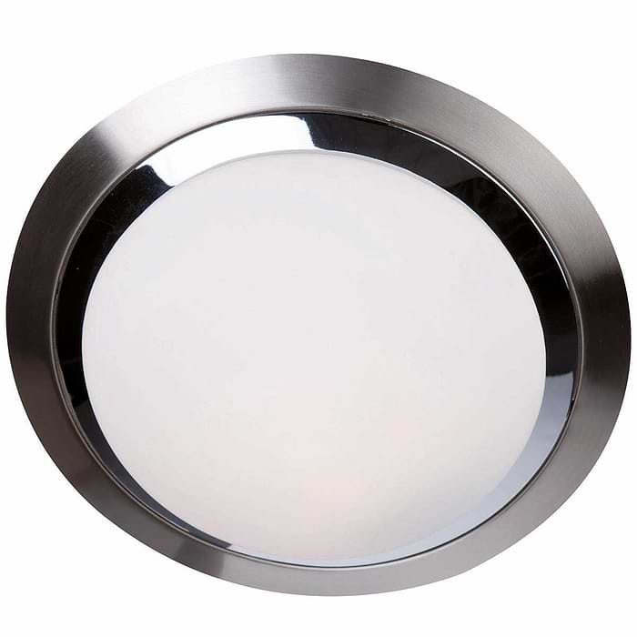 Badkamer plafonnier (zone 2 en 3) - Plafondlamp - Buitenlamp (spatwaterdicht) - plafonnier - 1-lichts. glas LED 26cm (6755st) STEINHAUER