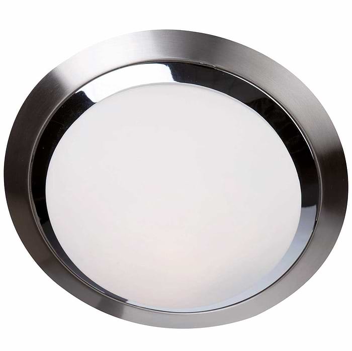 Badkamer plafonnier (zone 2 en 3) - Plafondlamp - Buitenlamp (spatwaterdicht) - plafonnier - 1-lichts. glas LED 26cm (6755st) STEINHAUER