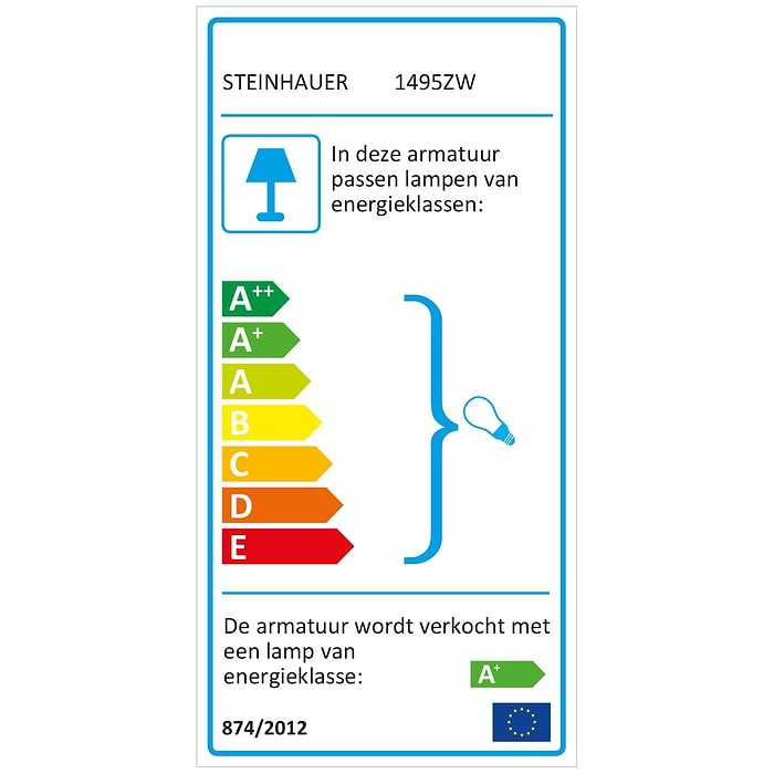 Buitenlamp 1-lichtswand vierkGU10 STEINHAUER - 1495ZW - Tuinverlichting - Buitverlichting- Steinhauer- Logan- Modern- Zwart  - Aluminium