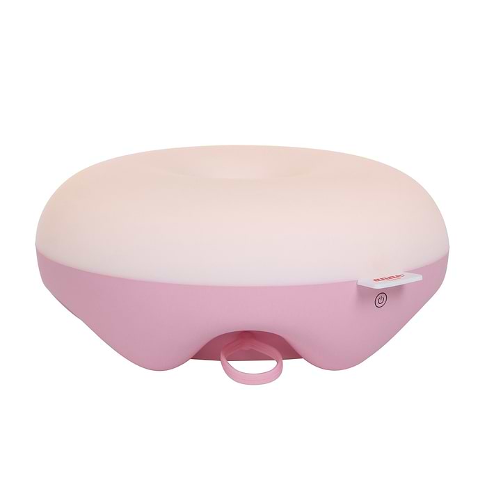 Tafellamp 1-lichts donut - roze en wit - Catching light - Anne light & home