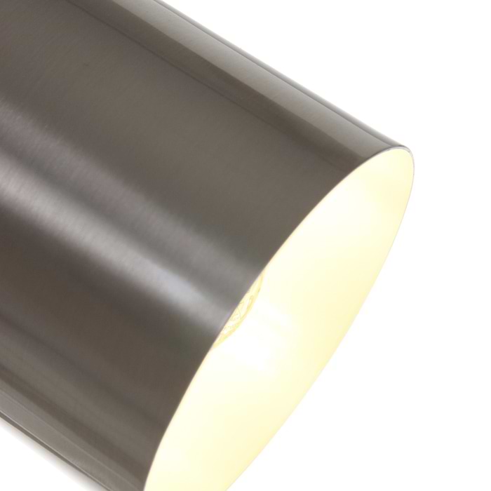 Vloerlamp 2-lichts zwart met staal - metaal - Fjorgard - Anne light & home
