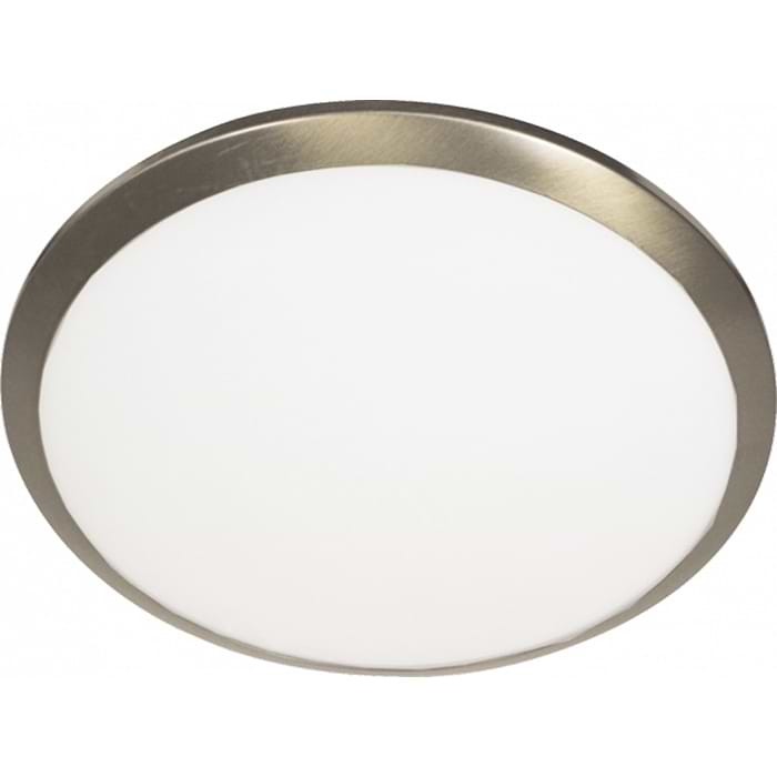 Plafondlamp- plafonnier- GLAS STEINHAUER - 2336BR - Plafondlamp- Steinhauer- Ceiling and wall- Modern - Minimalistisch design- Brons Wit - Metaal Glas
