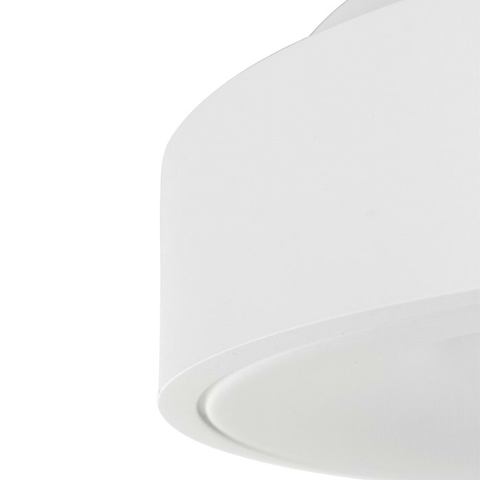 Plafondlamp rond 48cm 40w 2700k - wit - modern - Ringlede - Steinhauer