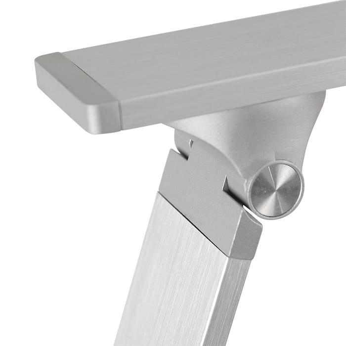 Tafellamp 1-lichts LED - staal en wit - Serenade LED - Steinhauer