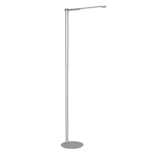 Vloerlamp 1-lichts LED - staal en wit - Serenade LED - Steinhauer