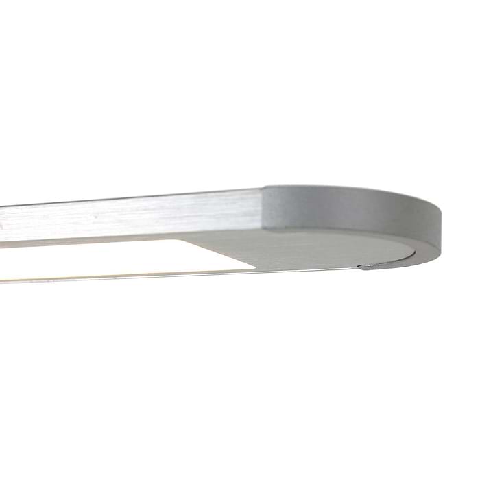 Vloerlamp 1-lichts LED - staal en wit - Serenade LED - Steinhauer