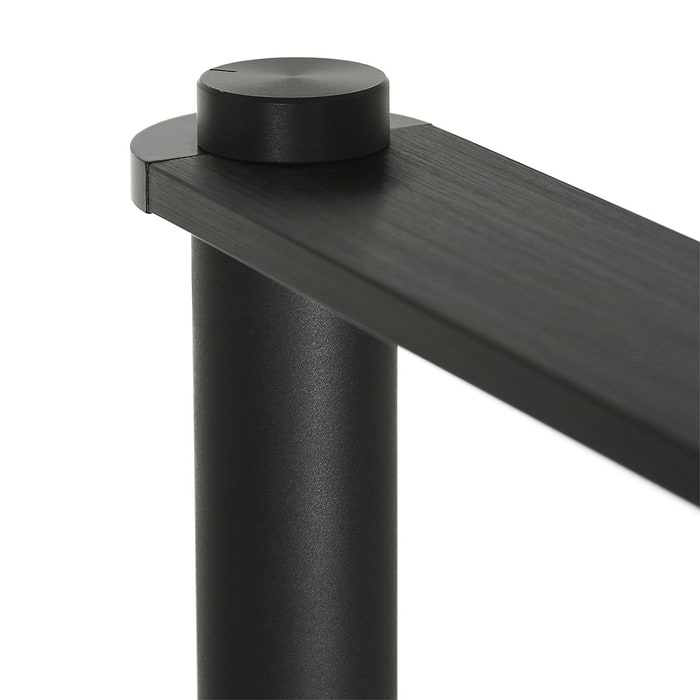 Vloerlamp 1-lichts LED - zwart en wit - Serenade LED - Steinhauer