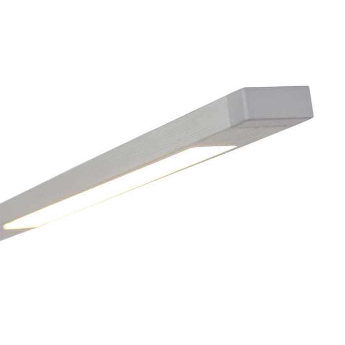 Tafellamp 1-lichts LED - staal en wit - Stekk - Mexlite