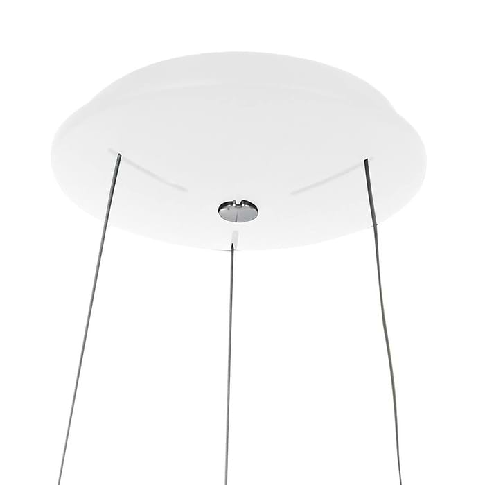 Hanglamp rond 48cm 40w 2700K - wit - Ringlede - Steinhauer