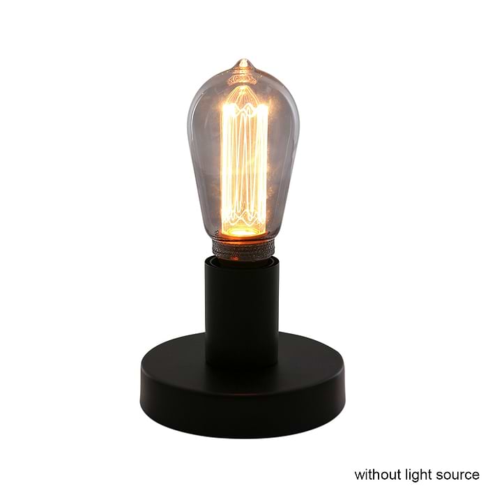 Tafellamp 1-lichts - zwart - Mimimalics - Mexlite