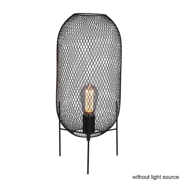 Tafellamp 1-lichts - zwart - Bodine - Mexlite