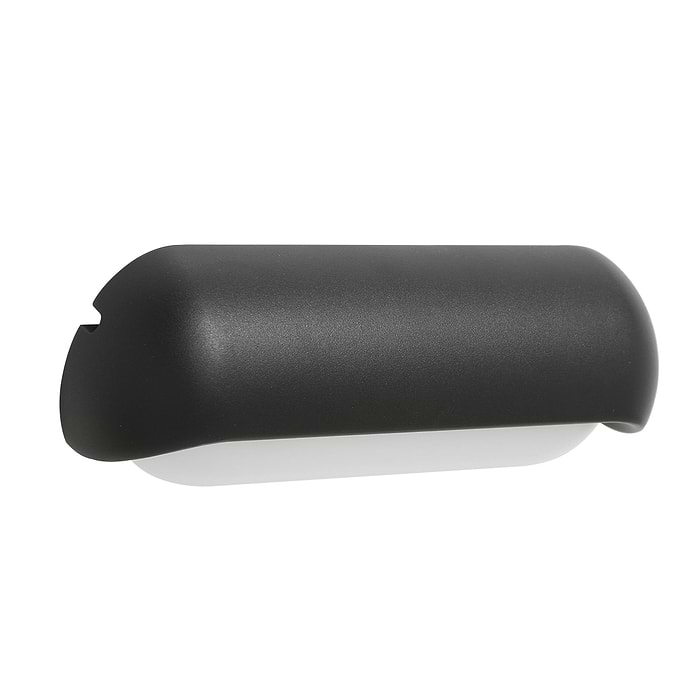 Buitenlamp -  wandlamp voor buiten -  LED 13w 2700K IP65 -  zwart en helder wit -  Steinhauer