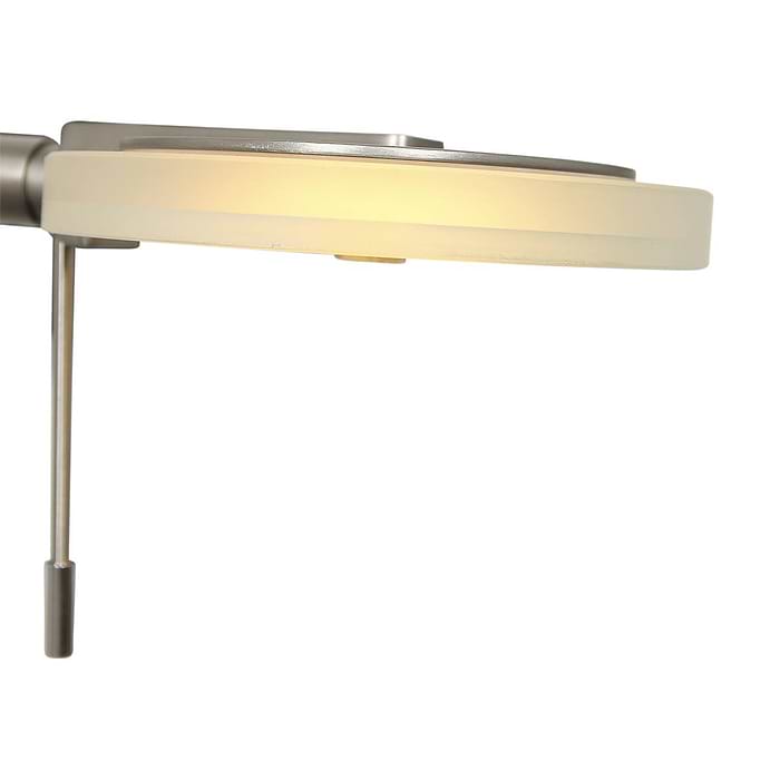 Wandlamp 1-lichts LED transparant glas - staal - Turound LED - Steinhauer