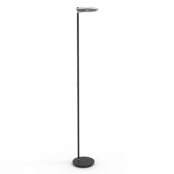 Vloerlamp 1-lichts transparant 40w 2200-4000K - zwart - modern - Turound LED - Steinhauer