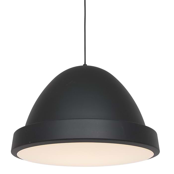 Hanglamp 1-lichts  50cm zwarte kap - Nimbus - Steinhauer