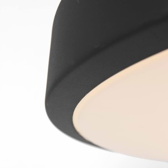 Hanglamp 1-lichts  50cm zwarte kap - Nimbus - Steinhauer
