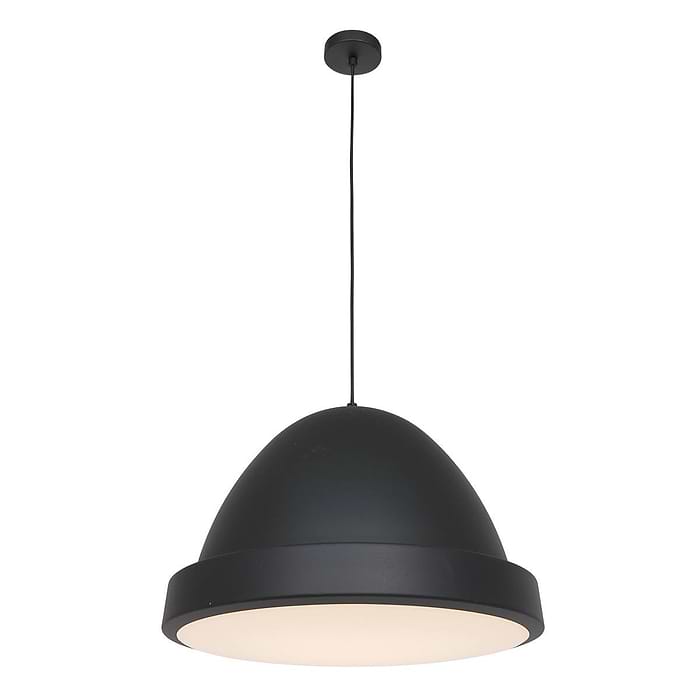 Hanglamp 1-lichts  50cm zwarte kap - Nimbus - Steinhauer