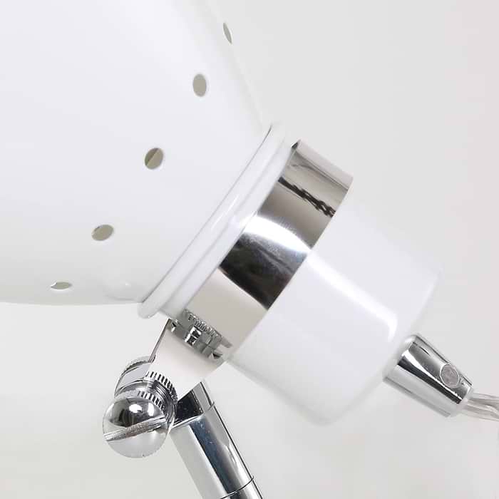 Knijpspot - industrieel - 1-lichts Metaal STEINHAUER - 6827W - Industriële spot - Bedlamp - Spots - Wandlamp - Steinhauer - Spring - Modern - Industrieel - Wit - Witte lamp - Metaal