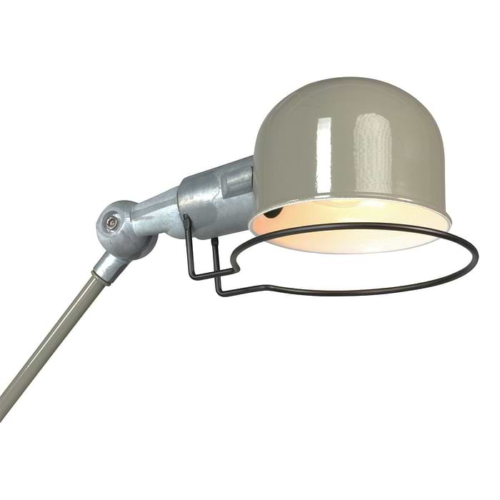 Wandlamp 1-lichts reflector - groen en aliminium - industrieel - Davin - Mexlite