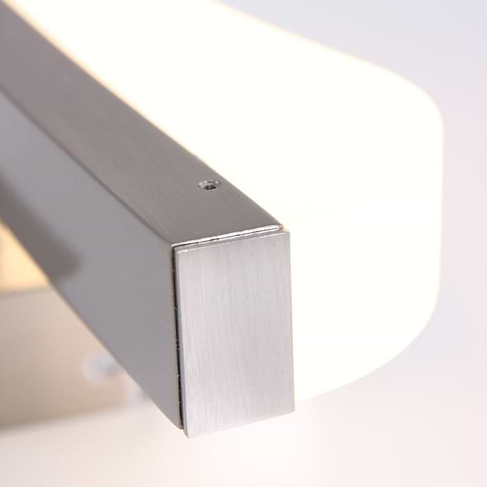 Wandlamp LED - staal en wit - Olympus - Steinhauer
