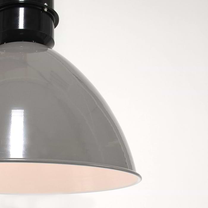 industriële hanglamp 1-lichts Metaal  ANNE LIGHTING - 7696GR - Industrie lamp - Industriële hanglamp - Anne Lighting - Frisk - Industrieel - Trendy - Grijs Grijs- Metaal