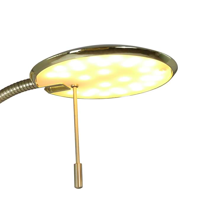 Vloerl 1-lichts LED STEINHAUER - 7910ME - Vloerlamp- Steinhauer- Zenith LED- Klassiek- Messing  - Metaal