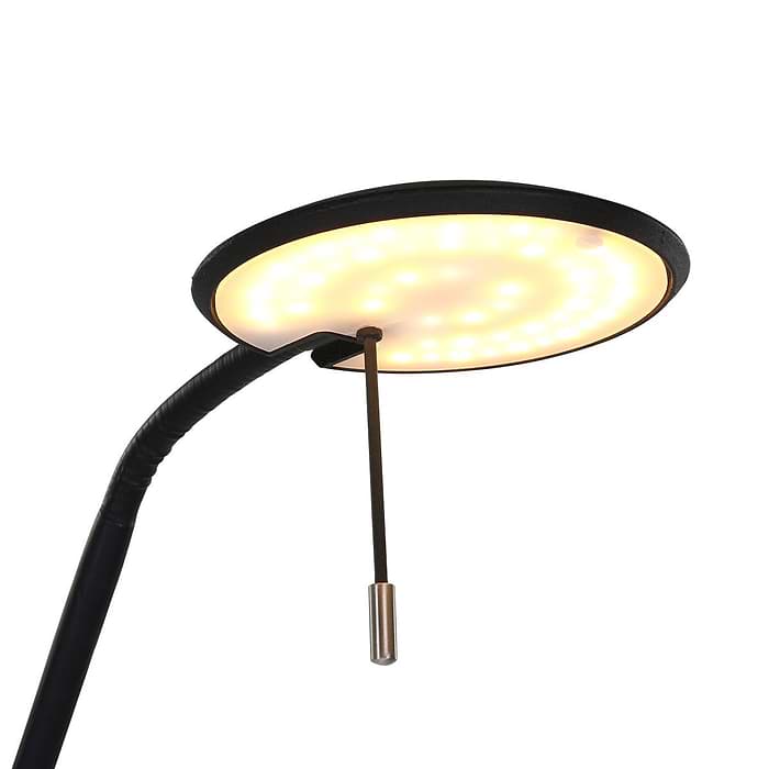 Vloerl 1-lichts LED STEINHAUER - 7910ZW - Vloerlamp- Steinhauer- Zenith LED- Design- Zwart  - Metaal