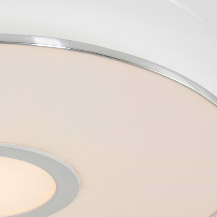 Plafondlamp- plafonnier-LED separateddimm60cm -7819W- STEINHAUER - 7947W - Plafondlamp- Steinhauer- Ceiling and wall LED- Modern- Wit  - Kunststof