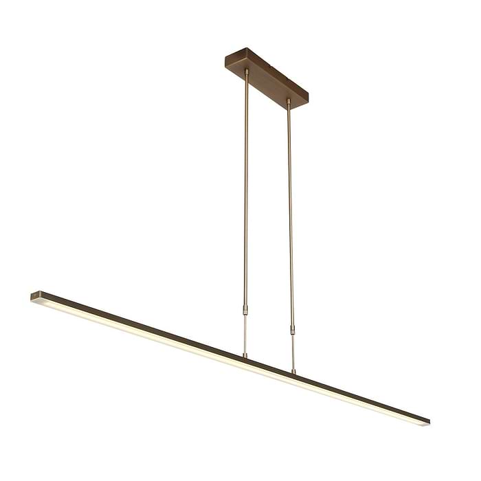Hanglamp Zelena 150 - brons en wit - Zelena LED - Steinhauer