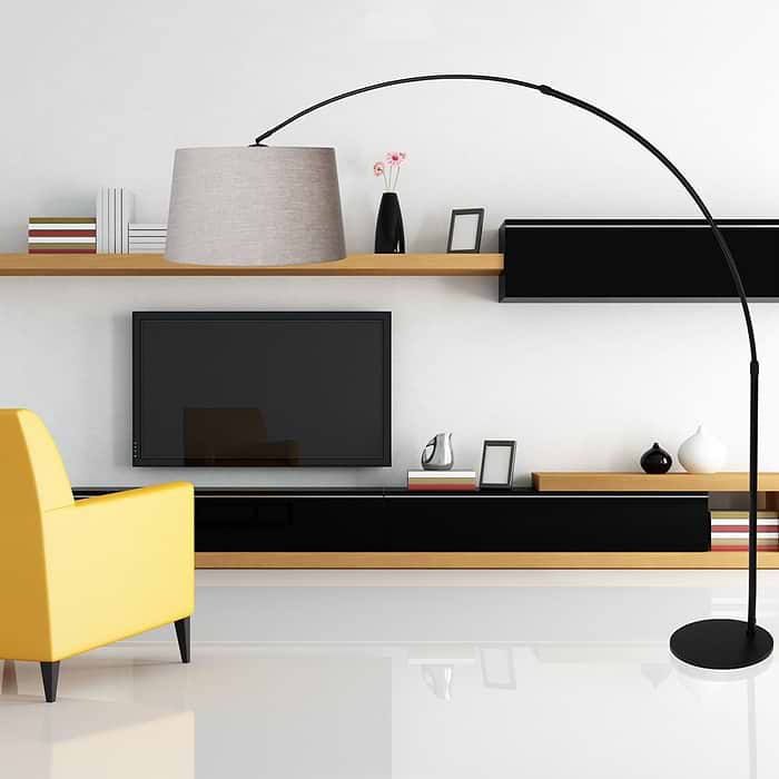 Wandlamp 1-lichts switch (armatuur)+Plexi bal 320 - E27 smoke - STEINHAUER
