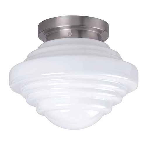 Glas York 25 cm -  Opaal - Serie York - Lampen glas - High Light - G185000