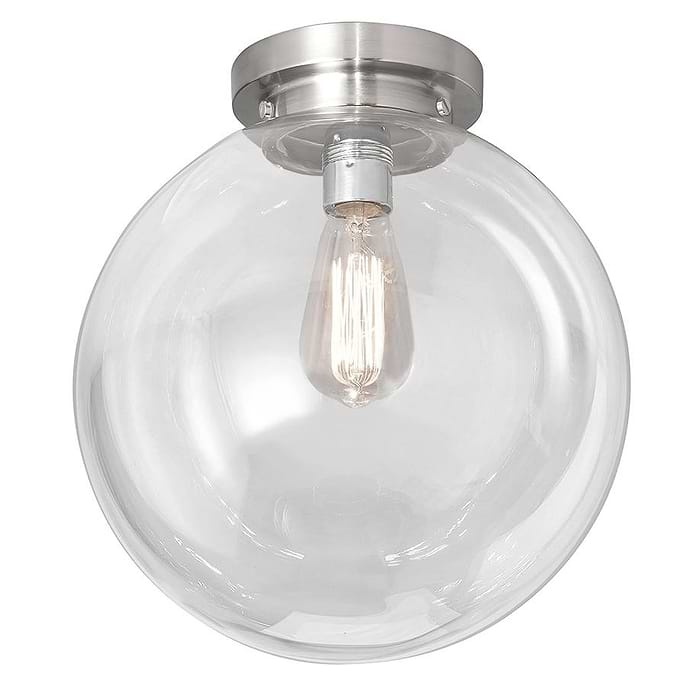 Glas Globe 30cm -  Helder - Serie Globe - Lampen glas - High Light - G186120