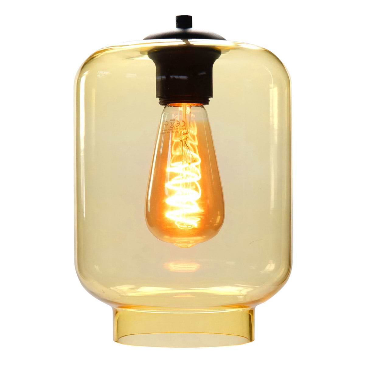 Nauw Elke week uitsterven Glas Fantasy Vaso, licht geel, HIGH LIGHT - G204808 - Webo Verlichting