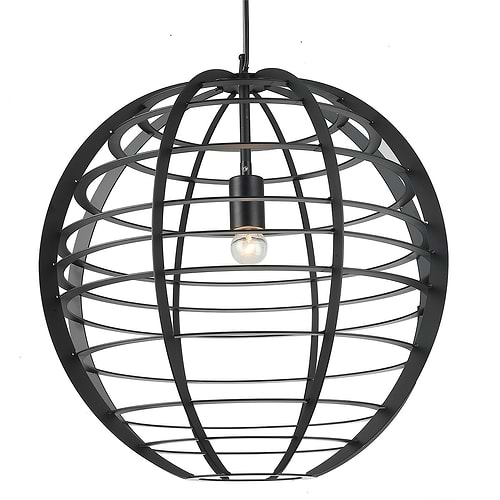Hanglamp Pluto 50 cm -  Zwart - Serie Pluto - Hanglamp - High Light - H551701