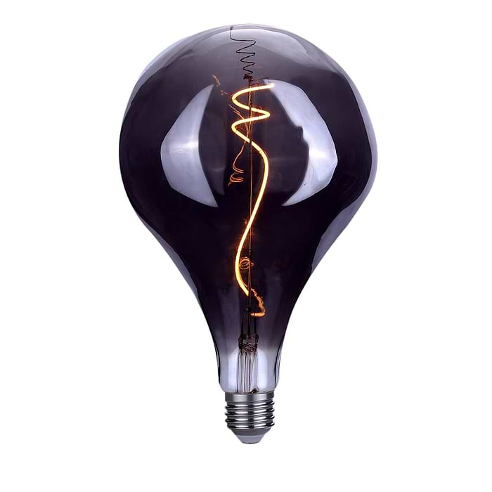 Maxi - deuk BT165 LED 6W Spiral Smoke dimbaar E27 - Serie Maxi LED - LED lamp - LED peer - High Light - L252519