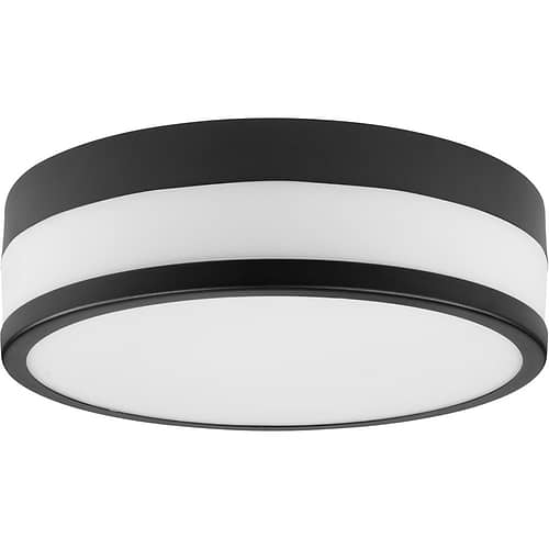 Plafondlamp Bagno 1-lichts - zwart - IP44 - badkamerlamp -  Ø30 - HIGH LIGHT