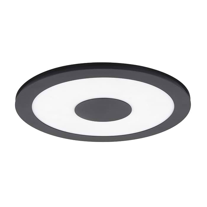 Plafonnier Black Sun 38cm -  25W 2700K LED + 3 stappendimmer - Serie Black Sun - High Light - P635301