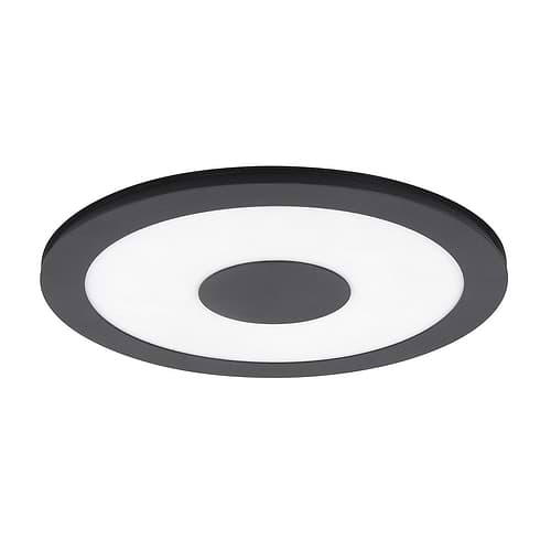 Plafonnier Black Sun 26cm -  16W 2700K LED + 3 stappendimmer - Serie Black Sun - High Light - P635101
