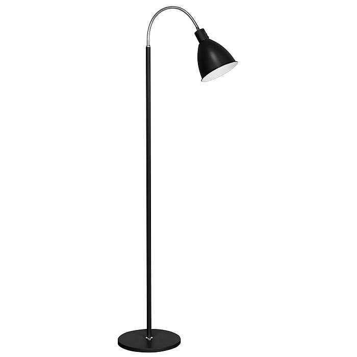 Vloerlamp Campus E27 Mat Zwart - Serie Campus - Vloerlamp - High Light - V205501