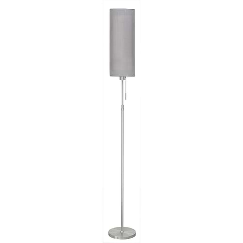 Vloerlamp Victoria E27 Telescope Nikkel-Mat zonder kap - Serie Victoria - Vloerlamp - High Light - V411030