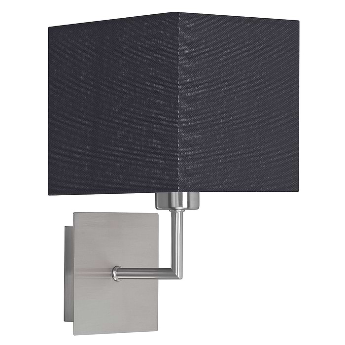 Lampenkap Kap Hotel vierkant laag 17 - 17 - 16 Zwart - Serie Hotel vierkant - Lampenkap - High Light - O425101