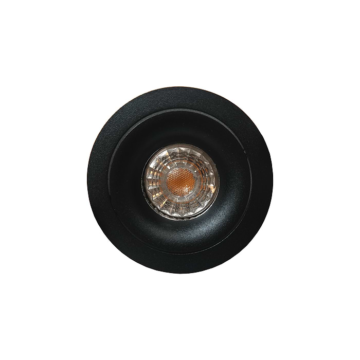 Inbouwspot - DL - zwart 1-lichts rond "Alice" kantelbaar GU10 35W IP20 - ART DELIGHT - DL 911 ZW