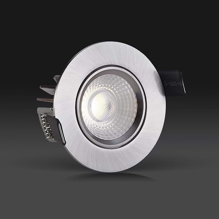 Inbouwspot badkamer en beschutte plaatsen buiten - dimbaar LED - DL - staal rond dimbaar vast 8W IP44 2700K 36º - serie VENICE - ART DELIGHT. Deze badkamerspot is exclusief de benodigde driver. Deze driver kunt u direct in onze webshop erbij bestellen: Driver Tridonic 10w Dimbaar - artikelnummer 87500273. U heeft 1 driver per spot nodig. - DL 2108 SC