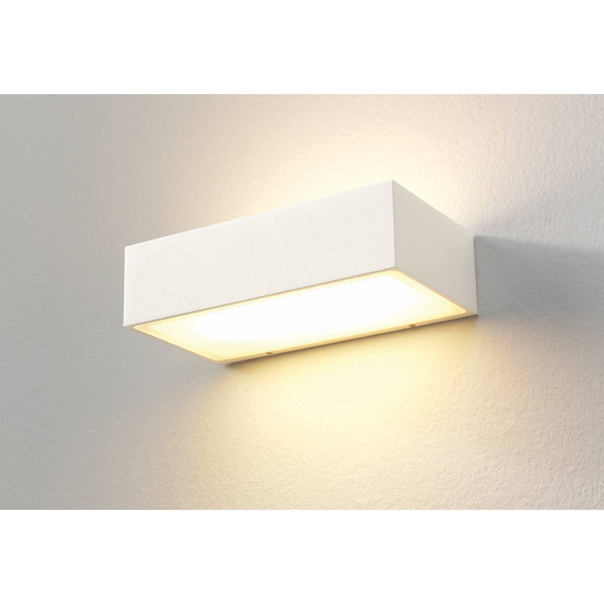 risico lobby rib Buiten wandlamp of badkamer wandlamp - IP54 - wandlamp wit "Eindhoven" LED  - ART DELIGHT - WLEINDH150WILED - Webo Verlichting