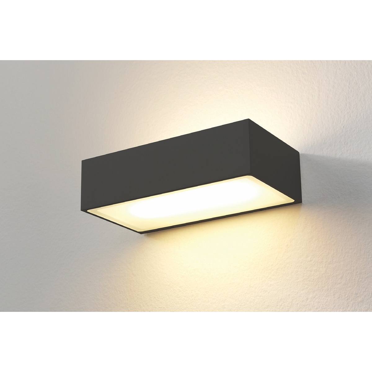 Chemie aanvaardbaar Verwant Buiten wandlamp of badkamer wandlamp - IP54 - wandlamp zwart "Eindhoven"  LED - ART DELIGHT - WLEINDH150ZWLED - Webo Verlichting