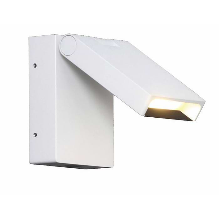 Wandlamp - bedlamp - wit "Kapo" IP20 voorzien van touch dimmer - LED 6W 2700K 744lm - ART DELIGHT - WL KAPO WI