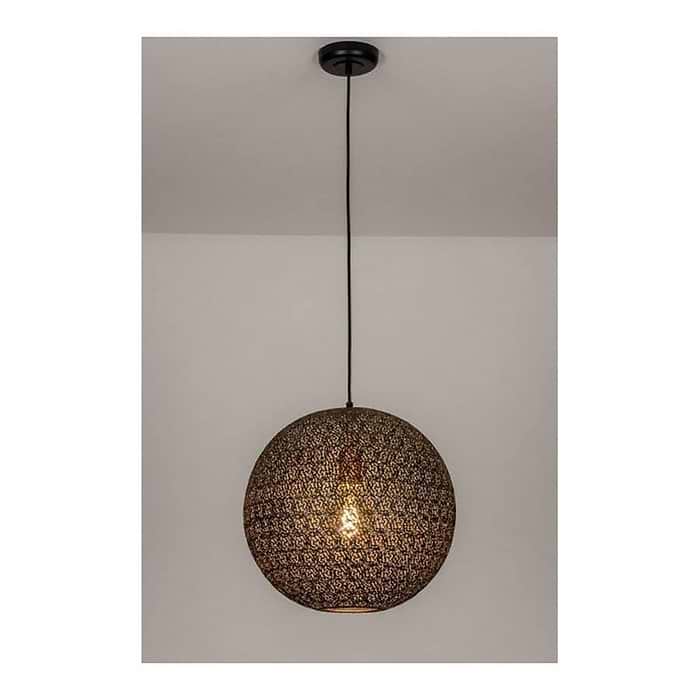 Hanglamp Bert Oronero zwart FREELIGHT - H1050G
