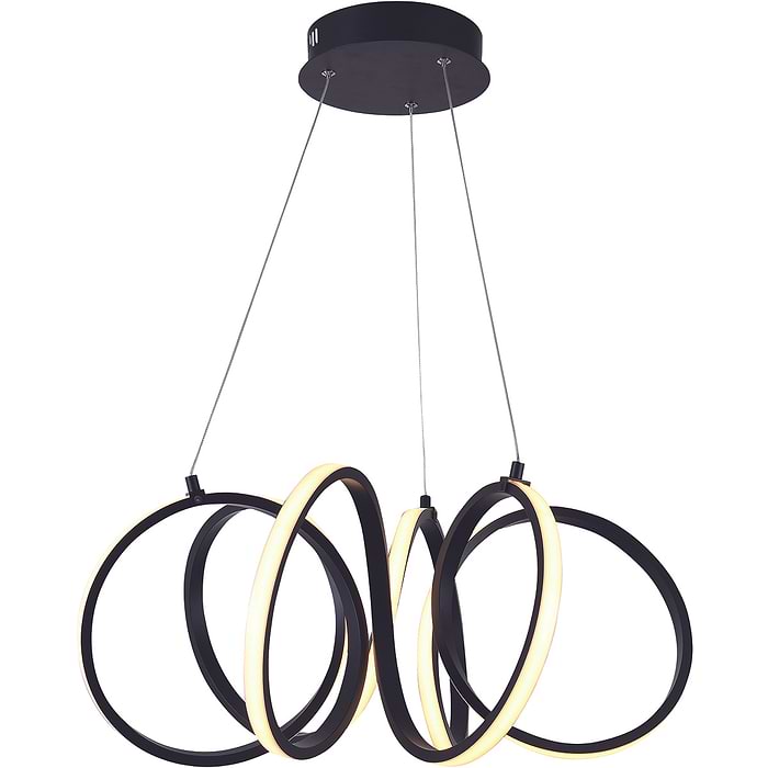 Hanglamp 'Raffinato' Zwart FREELIGHT - H 1350 Z