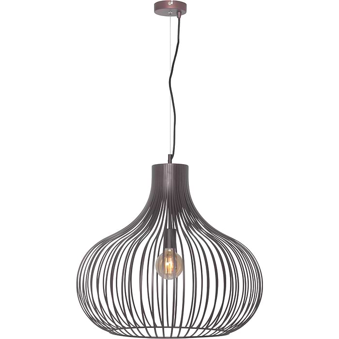Hanglamp 'Aglio' 60cm Bruin/Brons FREELIGHT - H 7844 B