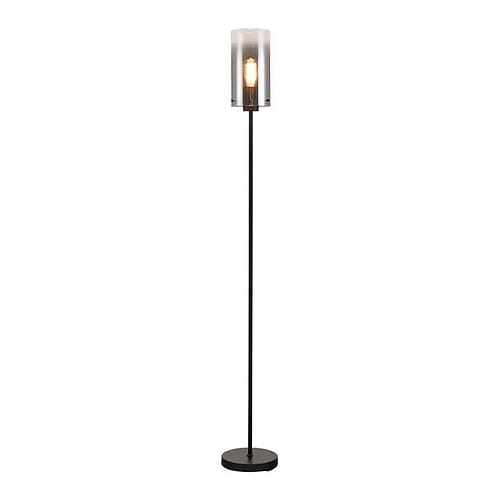 Vloerlamp Ventotto gerookt glas hoogte 163cm FREELIGHT - S5831SK